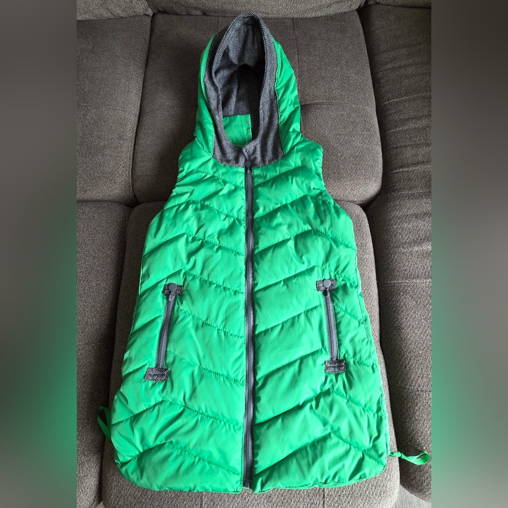 Green Winter Vest